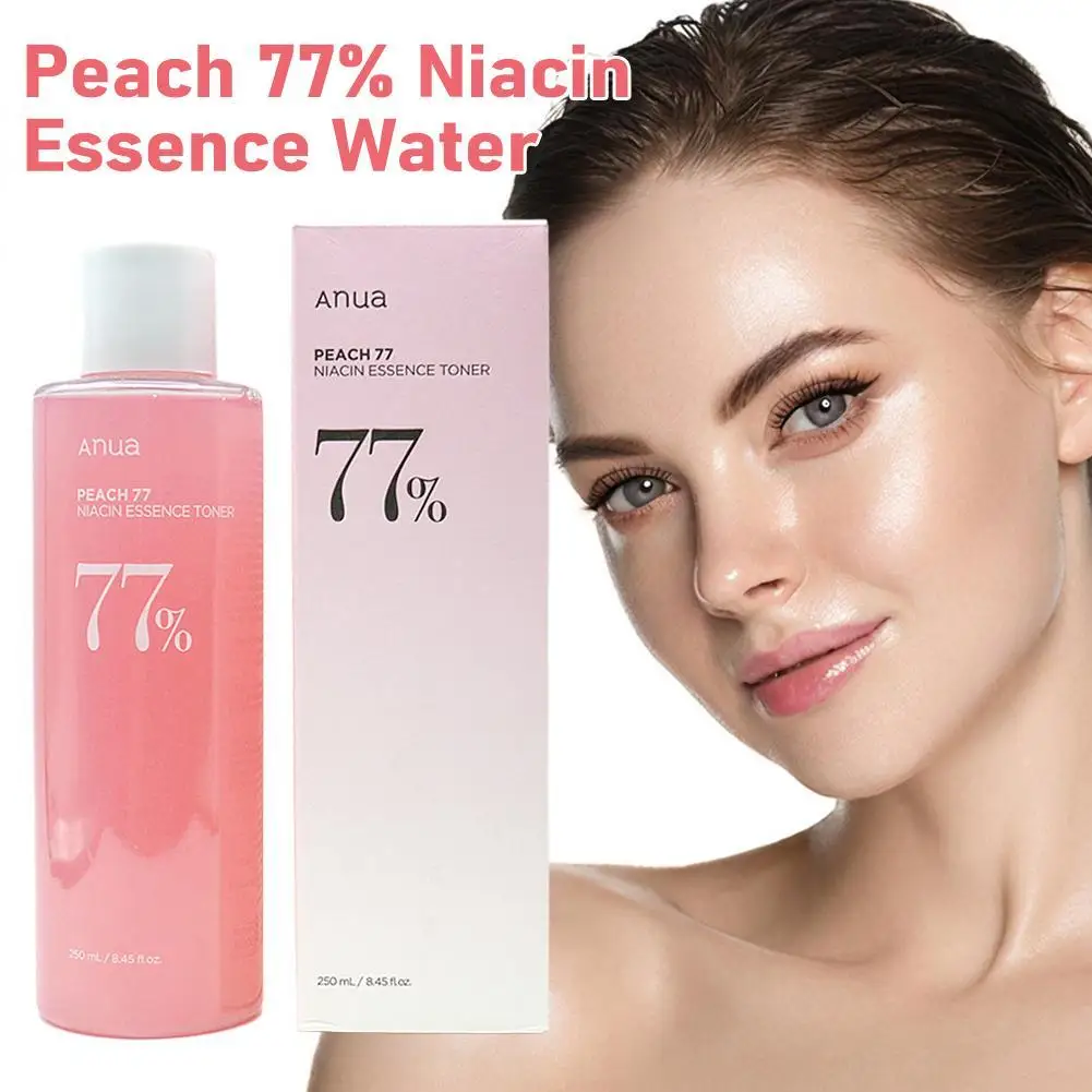 Peach 77% Nicotinic Acid Essence Conditioning Toner 250mL Moisturizing Brightening Facial Skin Korean Cosmetics
Peach 77% Nicotinic Acid Essence Conditioning Toner 250mL Moisturizing Brightening Facial Skin Korean Cosmetics