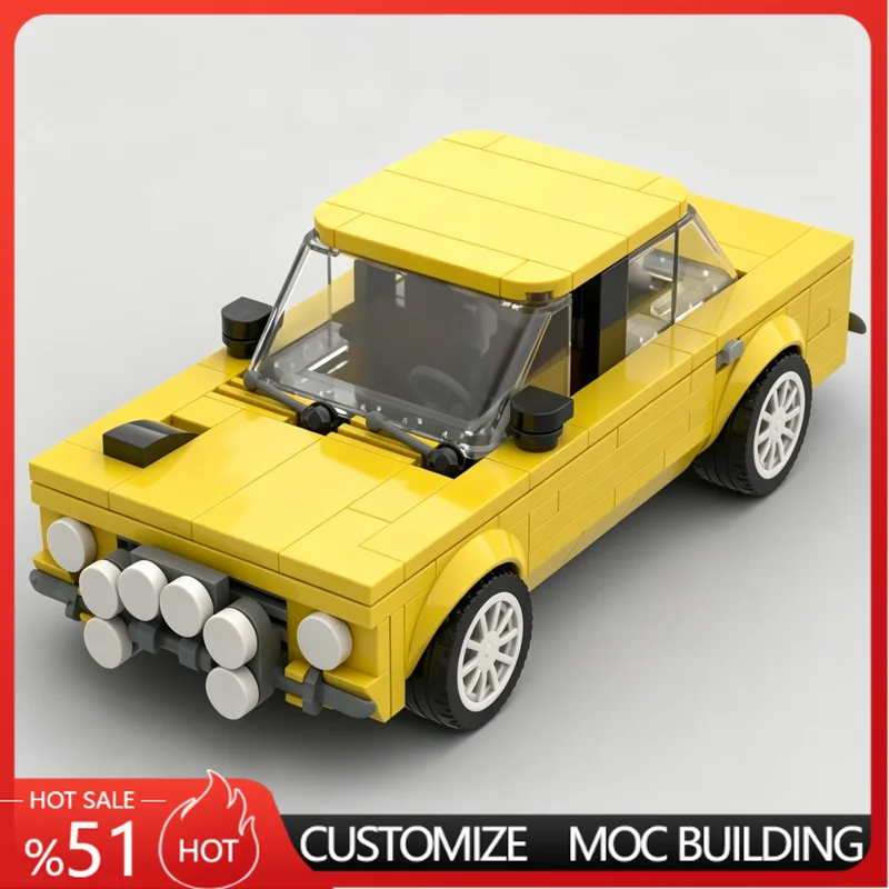 302 PCS Classic Rally Car Model Building Blocks Yellow Sports Vehicle Assembly Toy Educational DIY Gift For funs And Collectors
302 PCS Classic Rally Car Model Building Blocks Yellow Sports Vehicle Assembly Toy Educational DIY Gift For funs And Collectors