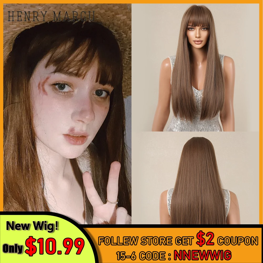 Long Brown Straight Synthetic Natural Wigs Cosplay Aiko tanaka with Bangs for Women Daily Hair Wigs Heat Resistant Fiber Wigs
Long Brown Straight Synthetic Natural Wigs Cosplay Aiko tanaka with Bangs for Women Daily Hair Wigs Heat Resistant Fiber Wigs
