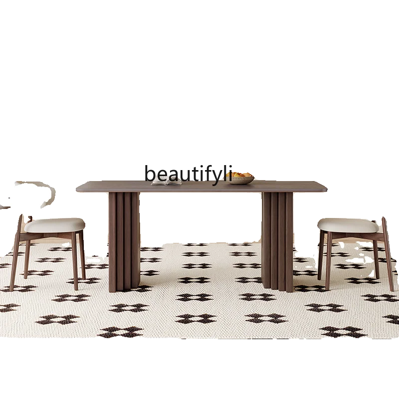 Ash Stone Plate Solid Wood Dining Table French Retro Living Room Household Japanese Oak
Ash Stone Plate Solid Wood Dining Table French Retro Living Room Household Japanese Oak