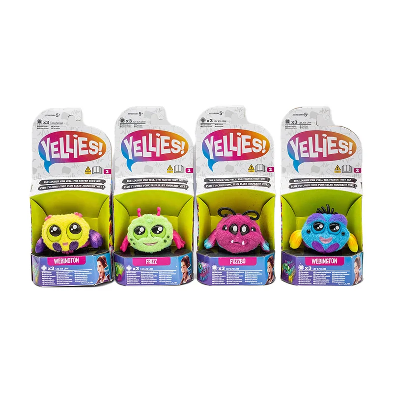 Hasbro Yellies Webington Frizz Fuzzbo Webington Screaming Cute Pet Doll Gifts Toy Model Anime Figures Collect Ornaments
Hasbro Yellies Webington Frizz Fuzzbo Webington Screaming Cute Pet Doll Gifts Toy Model Anime Figures Collect Ornaments