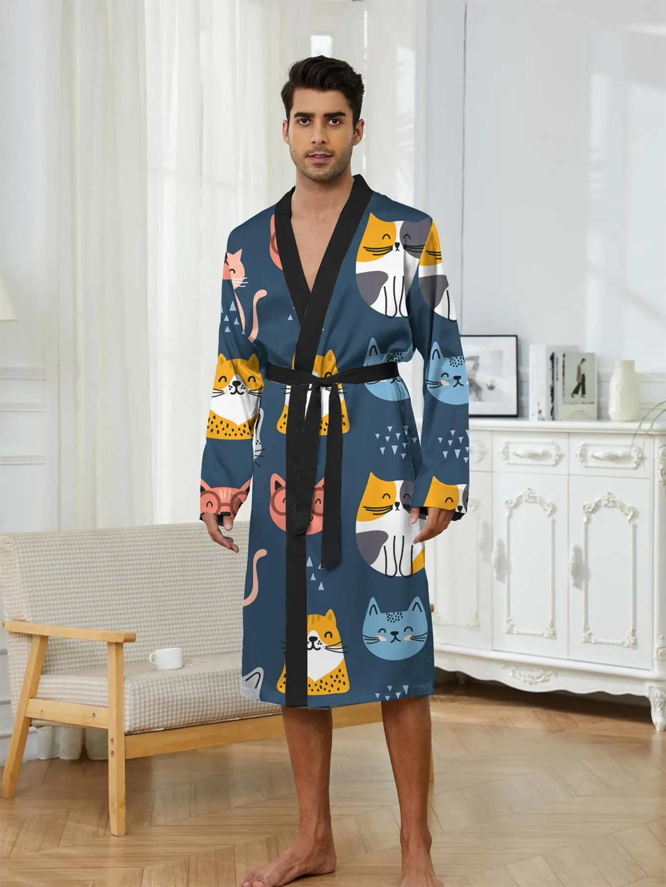 1pcs Men's Robes 2026 Spring/Summer Robe man Shower robe Breathable Men's bathrobe Graphic Bathrobe man 3D Printed Sleepwear
1pcs Men's Robes 2026 Spring/Summer Robe man Shower robe Breathable Men's bathrobe Graphic Bathrobe man 3D Printed Sleepwear