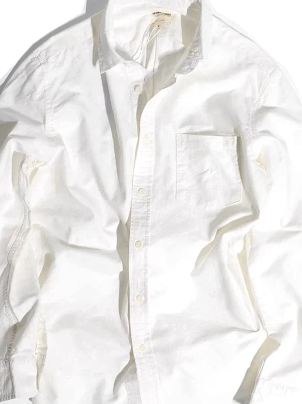 Oxford Cloth Men's Shirt Long Sleeve Casual Texture Sensation Slim Fit Button up Fashionable Workwear Spring Autumn Winter
Oxford Cloth Men's Shirt Long Sleeve Casual Texture Sensation Slim Fit Button up Fashionable Workwear Spring Autumn Winter