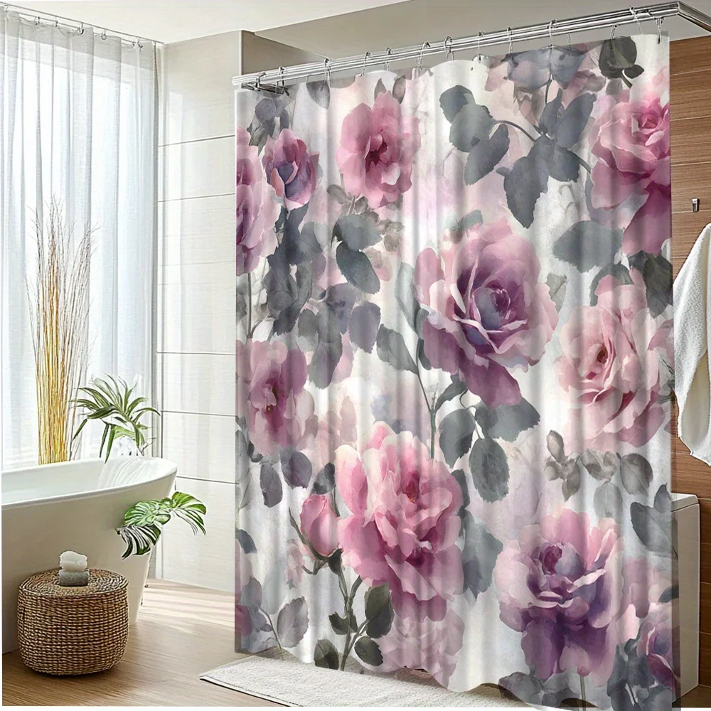 1pc Easter Shower Curtain with Playful Rabbit & Birds Design - Polyester Fabric Bathroom Decor, 70.8x70.8 Inches, 12 Hooks
1pc Easter Shower Curtain with Playful Rabbit & Birds Design - Polyester Fabric Bathroom Decor, 70.8x70.8 Inches, 12 Hooks