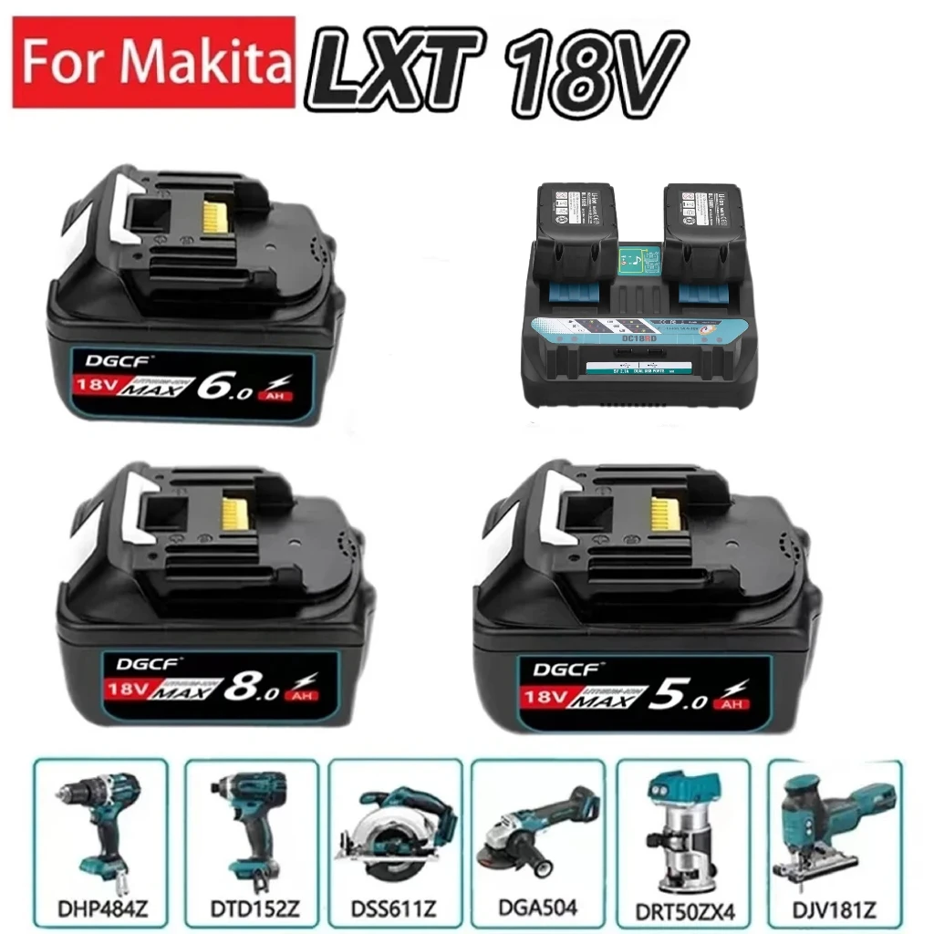 Аккумулятор BL1840 8 Ач для Makita 18 В LXT BL1830, аккумулятор для электроинструмента BL1860 BL1850B BL1850 BL1850B BL1860B, оригинальные аккумуляторы 100%
Аккумулятор BL1840 8 Ач для Makita 18 В LXT BL1830, аккумулятор для электроинструмента BL1860 BL1850B BL1850 BL1850B BL1860B, оригинальные аккумуляторы 100%