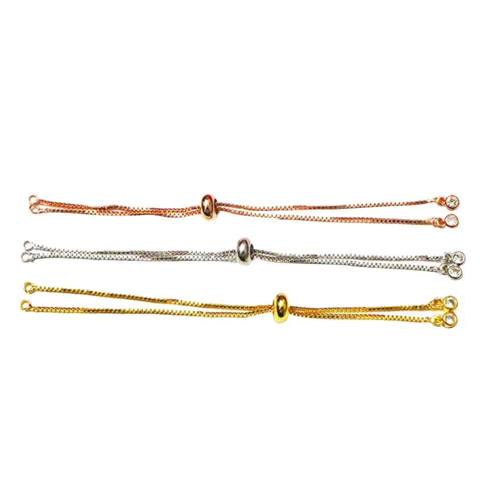 3pcs Chain Extender For Jewelry Making Necklace Diy Accessories Adjustable Extension Chains Fit Most Bracelets Simple Durable
3pcs Chain Extender For Jewelry Making Necklace Diy Accessories Adjustable Extension Chains Fit Most Bracelets Simple Durable