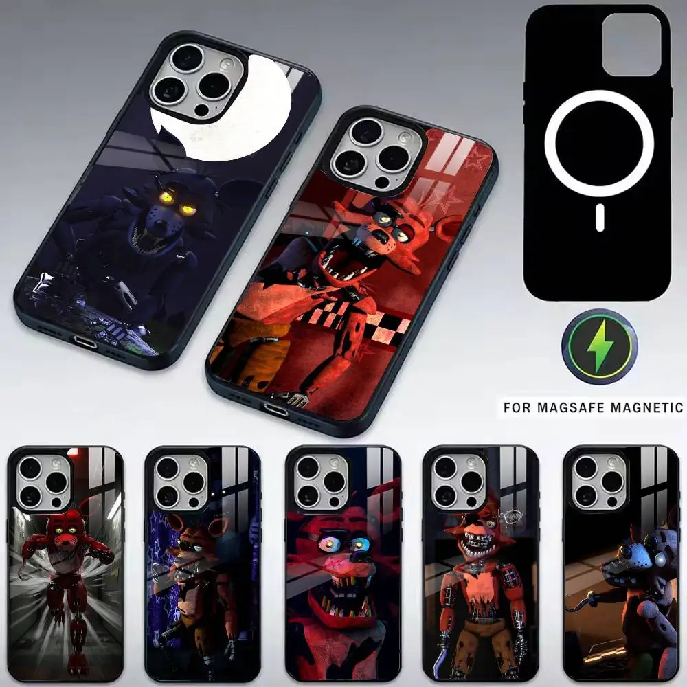 Five Nights at Freddy's-Fox Phone Case For iPhone17,16,15,14,13,12,11 Plus,Pro Magnetic with Magsafe Wireless Charging
Five Nights at Freddy's-Fox Phone Case For iPhone17,16,15,14,13,12,11 Plus,Pro Magnetic with Magsafe Wireless Charging