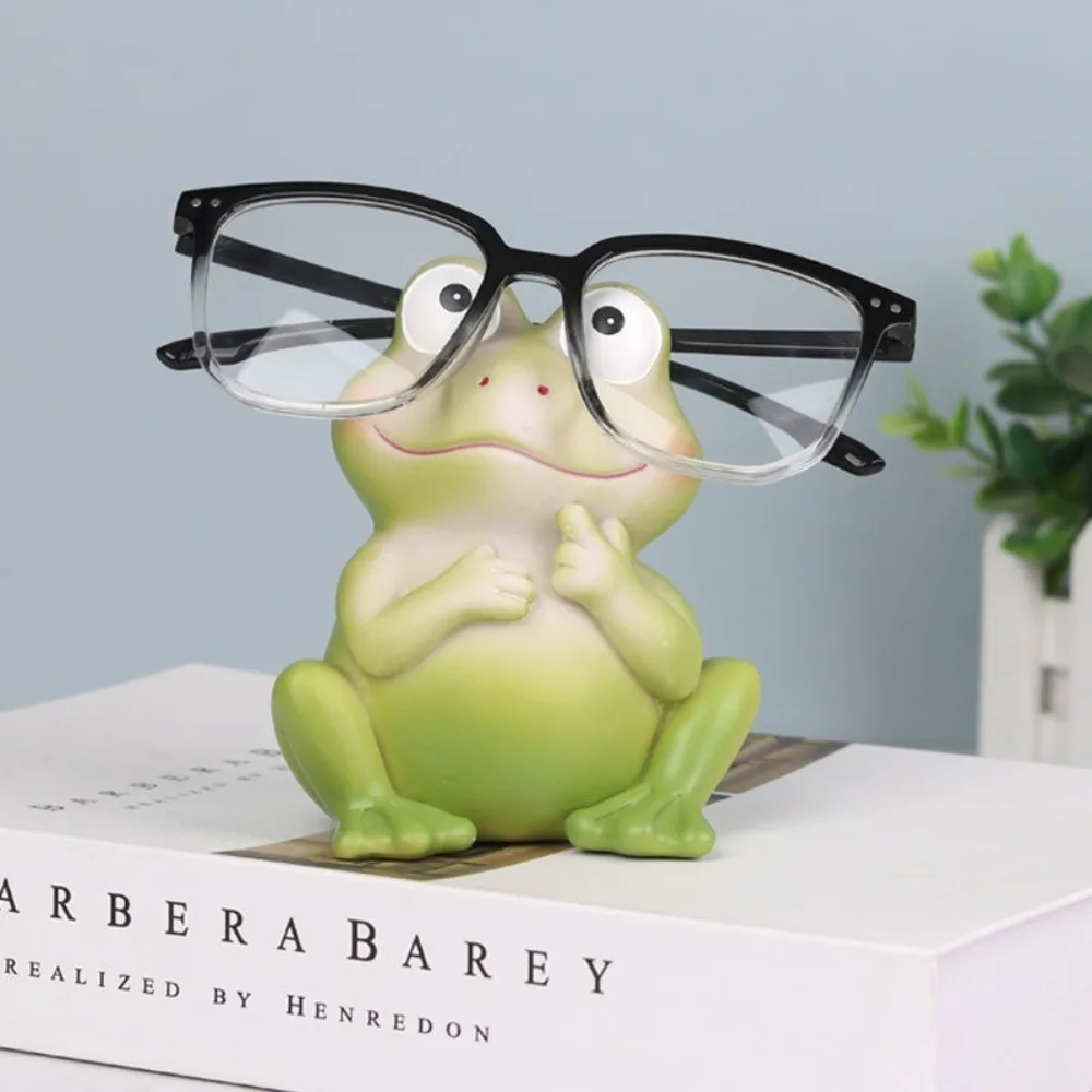 New Cute Frogs Glasses Holder Handmade Resin Animal Eyeglasses Holder Unique Glasse Lenses Stand for Men Women Adults
New Cute Frogs Glasses Holder Handmade Resin Animal Eyeglasses Holder Unique Glasse Lenses Stand for Men Women Adults