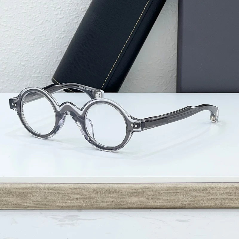 Fashion Acetate Trendy Small Round Eyeglasses Frame Handmade Men Women Retro Vintage Sunglasses Frame
Fashion Acetate Trendy Small Round Eyeglasses Frame Handmade Men Women Retro Vintage Sunglasses Frame