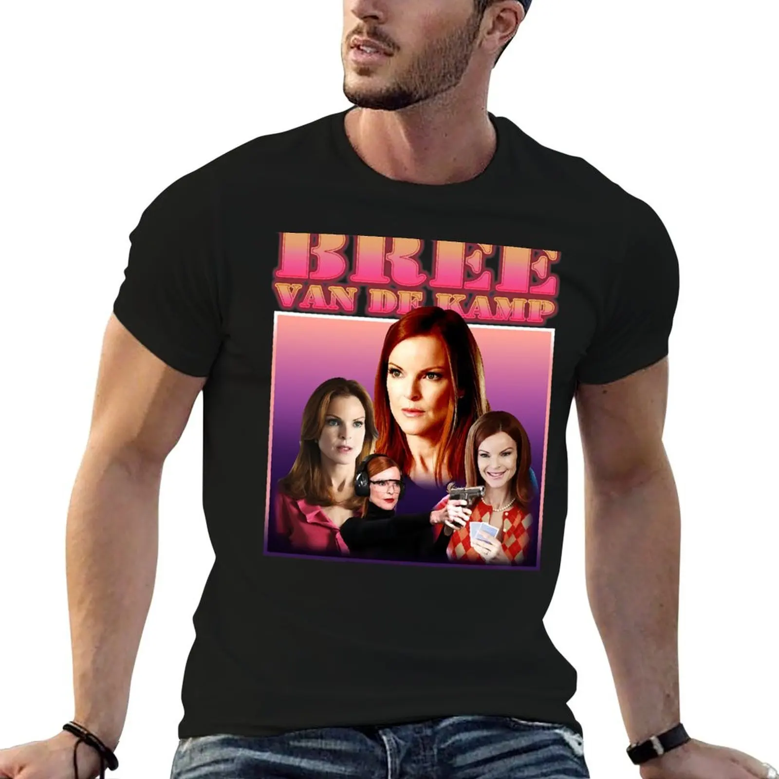 Bree Van De Kamp Homage T-Shirt black cotton t-shirt plain for man package t shirts cotton 100% g man t shirts for men T-shirt
Bree Van De Kamp Homage T-Shirt black cotton t-shirt plain for man package t shirts cotton 100% g man t shirts for men T-shirt