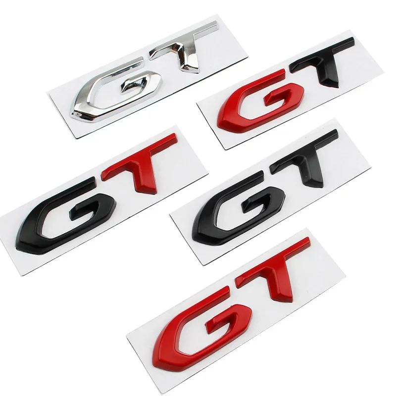 3D Metal GT Logo Letters Car Trunk Emblem Badge For Kia Peugeot 408 508 5008 208 2008 308 T9 3008 GT Sticker Decal Accessories
3D Metal GT Logo Letters Car Trunk Emblem Badge For Kia Peugeot 408 508 5008 208 2008 308 T9 3008 GT Sticker Decal Accessories