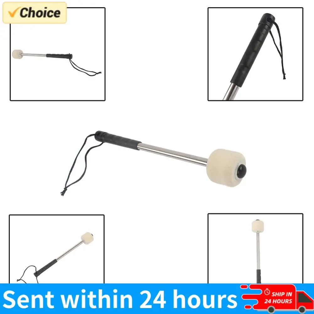 Bass Drum Mallet Professional Marching Bass Felt Head Drumsticks with Hanging Rope Timpani Metal Drum Sticks Musical Instrument
Bass Drum Mallet Professional Marching Bass Felt Head Drumsticks with Hanging Rope Timpani Metal Drum Sticks Musical Instrument