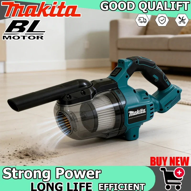 Беспроводной ручной пылесос Makita 18В, портативный инструмент для уборки пола, ковров, автомобиля, шерсти животных, промышленный строительный инструмент
Беспроводной ручной пылесос Makita 18В, портативный инструмент для уборки пола, ковров, автомобиля, шерсти животных, промышленный строительный инструмент