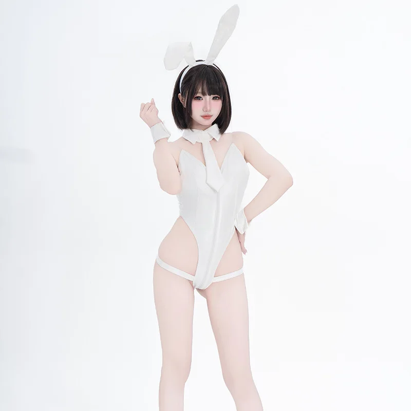 Cos Convention & Theme Party Outfit 2025 — комплект из белой лакированной кожи с кроликом для девочек, модное милое и трендовое оригинальное нижнее белье для косплея
Cos Convention & Theme Party Outfit 2025 — комплект из белой лакированной кожи с кроликом для девочек, модное милое и трендовое оригинальное нижнее белье для косплея