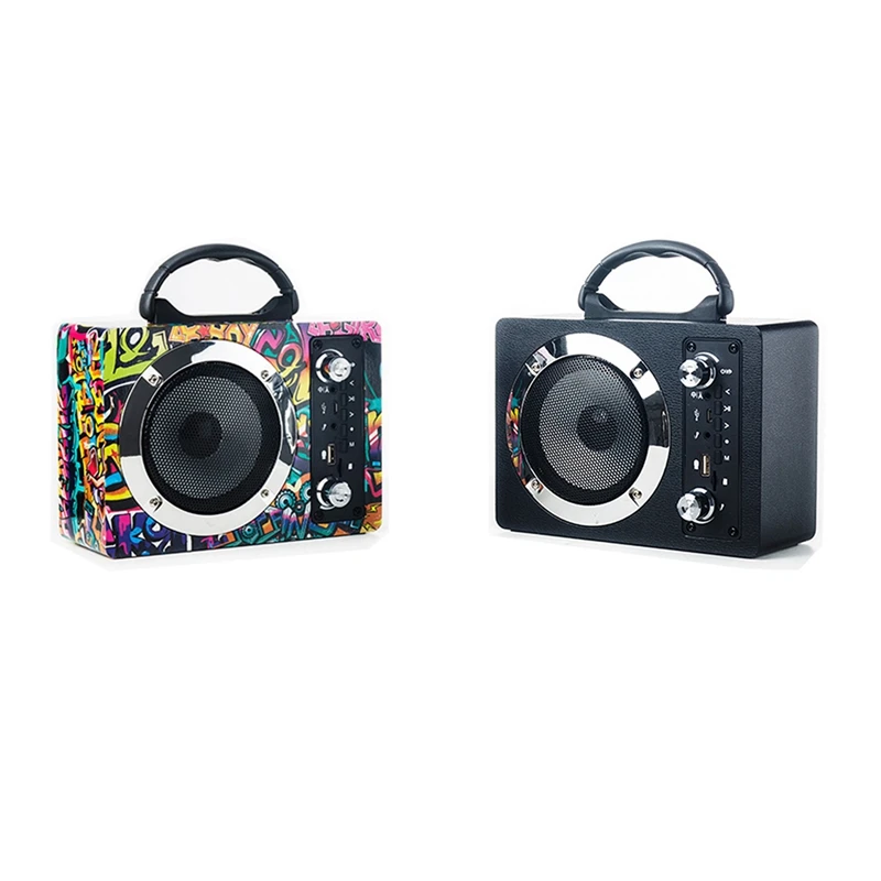 Wireless Wooden Bluetooth Speaker Wireless TF FM Radio Amplifier Player Multicolor
Wireless Wooden Bluetooth Speaker Wireless TF FM Radio Amplifier Player Multicolor