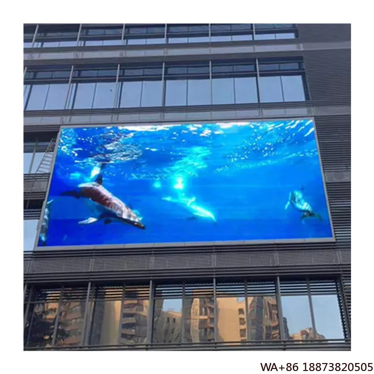 Популярный светодиодный фиксированный дисплей для улицы, IP66, водонепроницаемый Giant P10, высокая яркость, 3D рекламный щит, светодиодный видеоэкран, панель 96x96 см
Популярный светодиодный фиксированный дисплей для улицы, IP66, водонепроницаемый Giant P10, высокая яркость, 3D рекламный щит, светодиодный видеоэкран, панель 96x96 см