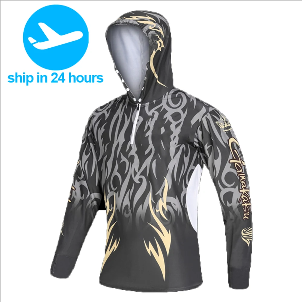 Fishing Hooded Quick Drying Sun Protection Fishing Shirts Clothing Anti-UV Lightweight Fishing Jerseys Hoodies For Men
Fishing Hooded Quick Drying Sun Protection Fishing Shirts Clothing Anti-UV Lightweight Fishing Jerseys Hoodies For Men