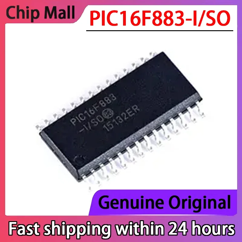 1 шт. чип PIC16F883-I/SO PIC16F883 SOIC-28 8-битный микроконтроллер IC чип микроконтроллер
1 шт. чип PIC16F883-I/SO PIC16F883 SOIC-28 8-битный микроконтроллер IC чип микроконтроллер