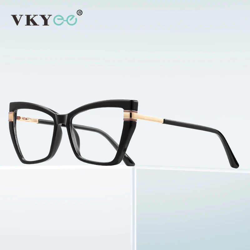 VICKY New Oversized Frames Cat-Eye Unique Design Fashion Women's Reading Anti-blue Light Glasses Customizable Prescription
VICKY New Oversized Frames Cat-Eye Unique Design Fashion Women's Reading Anti-blue Light Glasses Customizable Prescription