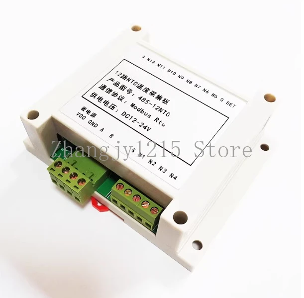 12-канальный датчик температуры NTC, термистор 10K для RS485, Modbus RTU, коллектор температуры связи
12-канальный датчик температуры NTC, термистор 10K для RS485, Modbus RTU, коллектор температуры связи