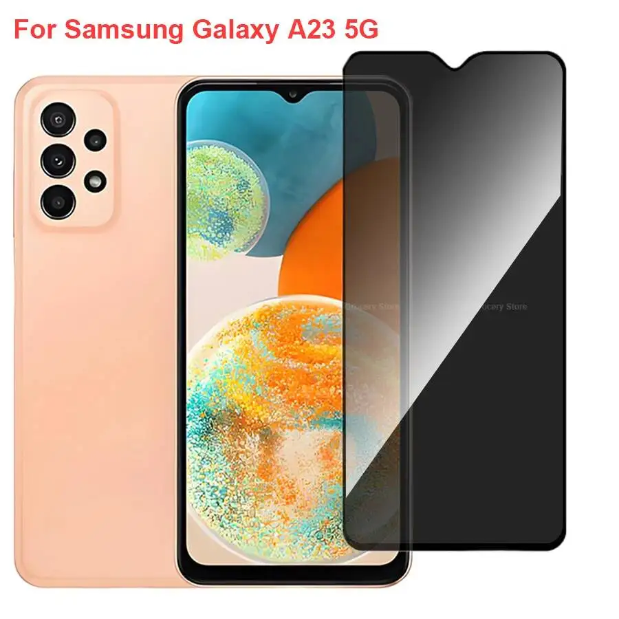 For Samsung Galaxy A23 SM-A236U Anti Spy Privacy Tempered Glass Screen Protector Compatible For Galaxya23 5G Phone Film
For Samsung Galaxy A23 SM-A236U Anti Spy Privacy Tempered Glass Screen Protector Compatible For Galaxya23 5G Phone Film