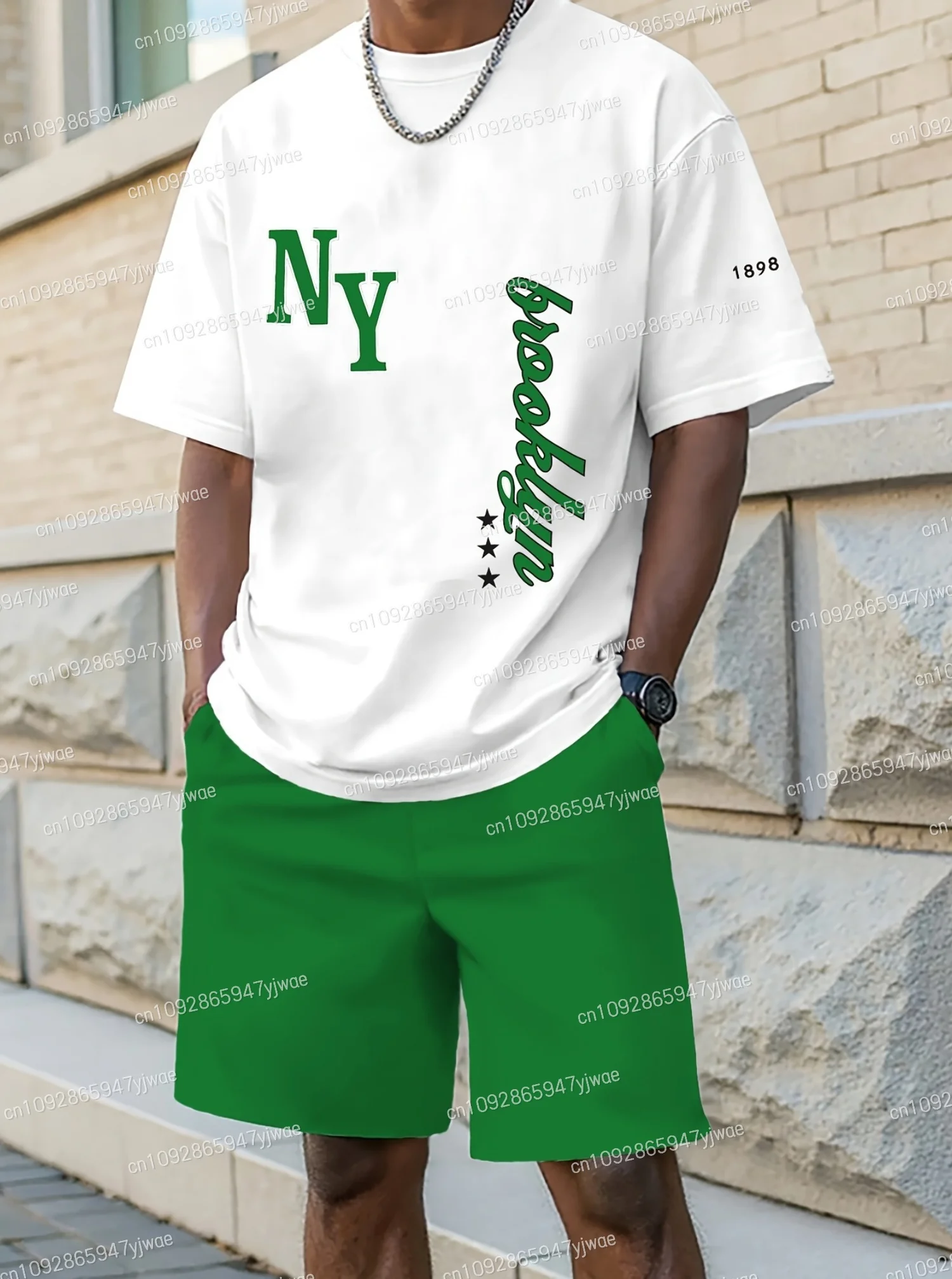 summer NY NEW YORK Print Men's Casual Short Sleeve T-Shirt Shorts Set Adult Jogging tracksuit 2 Piece Set men Clothing
summer NY NEW YORK Print Men's Casual Short Sleeve T-Shirt Shorts Set Adult Jogging tracksuit 2 Piece Set men Clothing