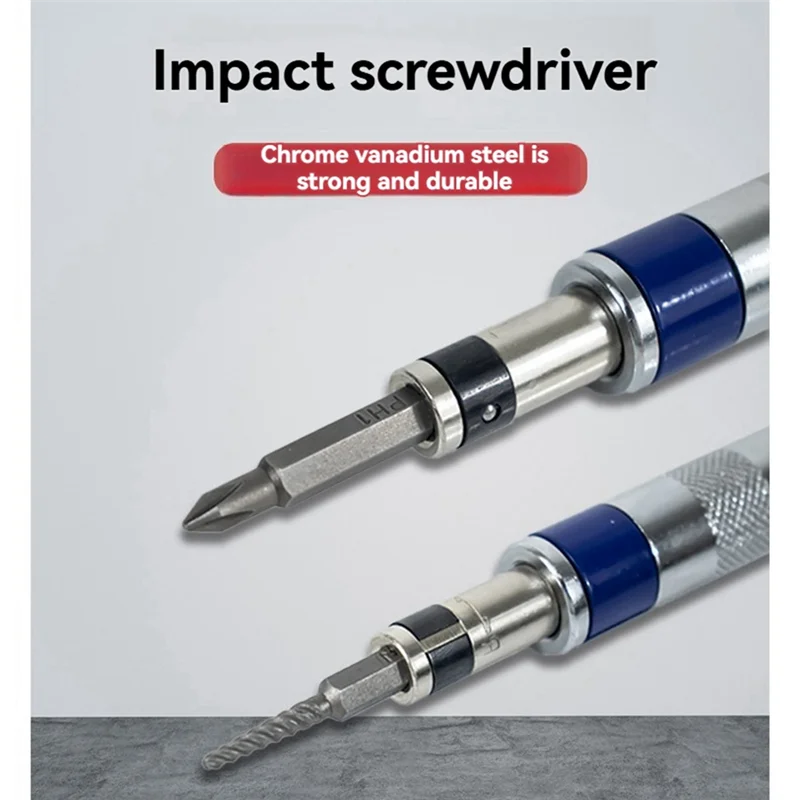 A53Q-6In1 Screwdriver Set 1/4-Inch Impact Drive Rusted Stuck Broken Fasteners Remover With Complete Specifications
A53Q-6In1 Screwdriver Set 1/4-Inch Impact Drive Rusted Stuck Broken Fasteners Remover With Complete Specifications