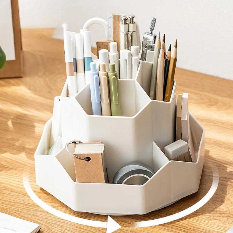 Pencil Pen Holder For Desk, 9 Slots 360° Rotating Desk Organizers, Desktop Makeup Organizer Pencil Cup Pot For Kids Art
Pencil Pen Holder For Desk, 9 Slots 360° Rotating Desk Organizers, Desktop Makeup Organizer Pencil Cup Pot For Kids Art
