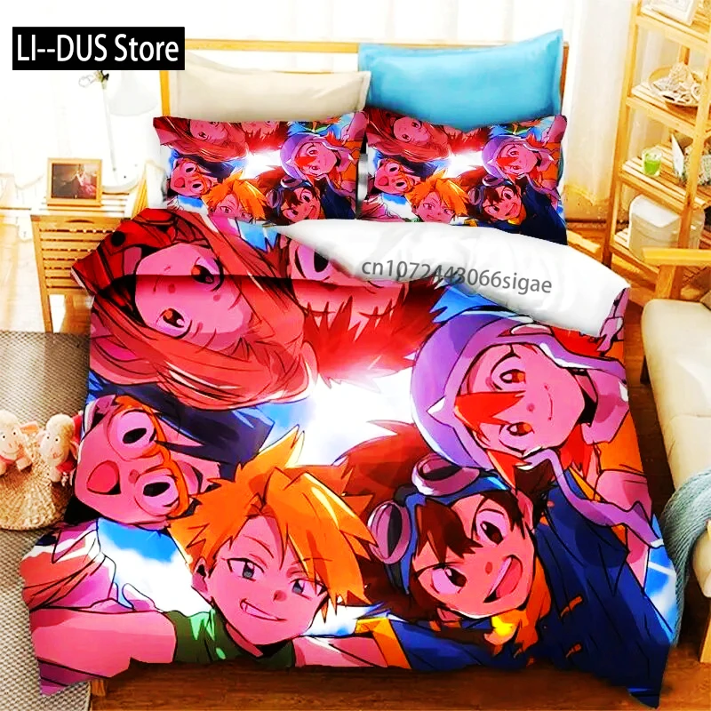 Anime Digimon Adventure Bedding Set Boys Girls Twin Queen Size Duvet Cover Pillowcase Bed Boys Adult Fashion Home Textileextile
Anime Digimon Adventure Bedding Set Boys Girls Twin Queen Size Duvet Cover Pillowcase Bed Boys Adult Fashion Home Textileextile
