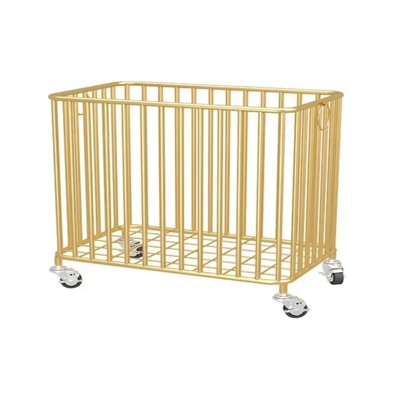 Luxury laundry basket, modern gold bathroom storage basket with wheels, dirty clothes home organizer
Luxury laundry basket, modern gold bathroom storage basket with wheels, dirty clothes home organizer