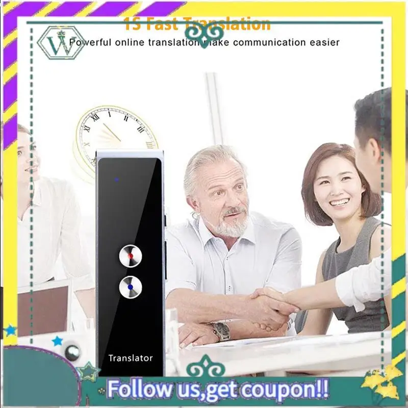 NEW 40 Languages Multi-Intelligent Instant Translation Wireless Voice Translation 2 Way Real-Time Voice Translation Travel
NEW 40 Languages Multi-Intelligent Instant Translation Wireless Voice Translation 2 Way Real-Time Voice Translation Travel