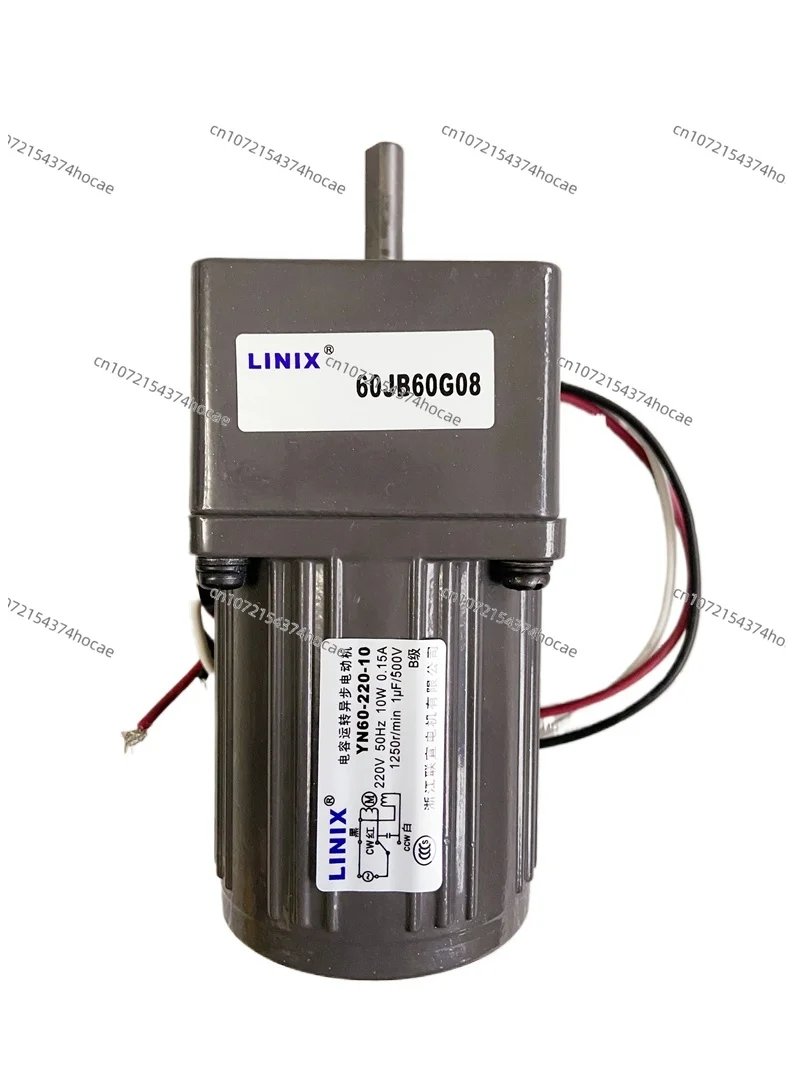 Real Shot Linix Lianyi Motor Motor YN60-220-10 Fixed Speed Motor Many Speed Ratios
Real Shot Linix Lianyi Motor Motor YN60-220-10 Fixed Speed Motor Many Speed Ratios