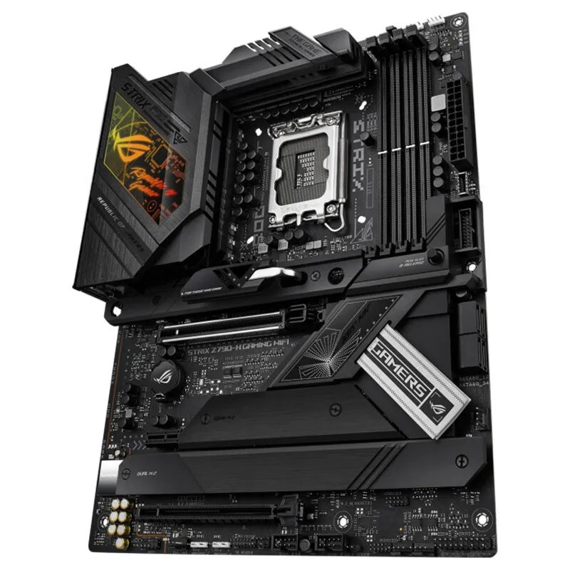ROG STRIX Z790-H Gaming WIFI Motherboard DDR5 Supports 13700KF SATA Double Memory Channel Integrated Graphics ATX
ROG STRIX Z790-H Gaming WIFI Motherboard DDR5 Supports 13700KF SATA Double Memory Channel Integrated Graphics ATX