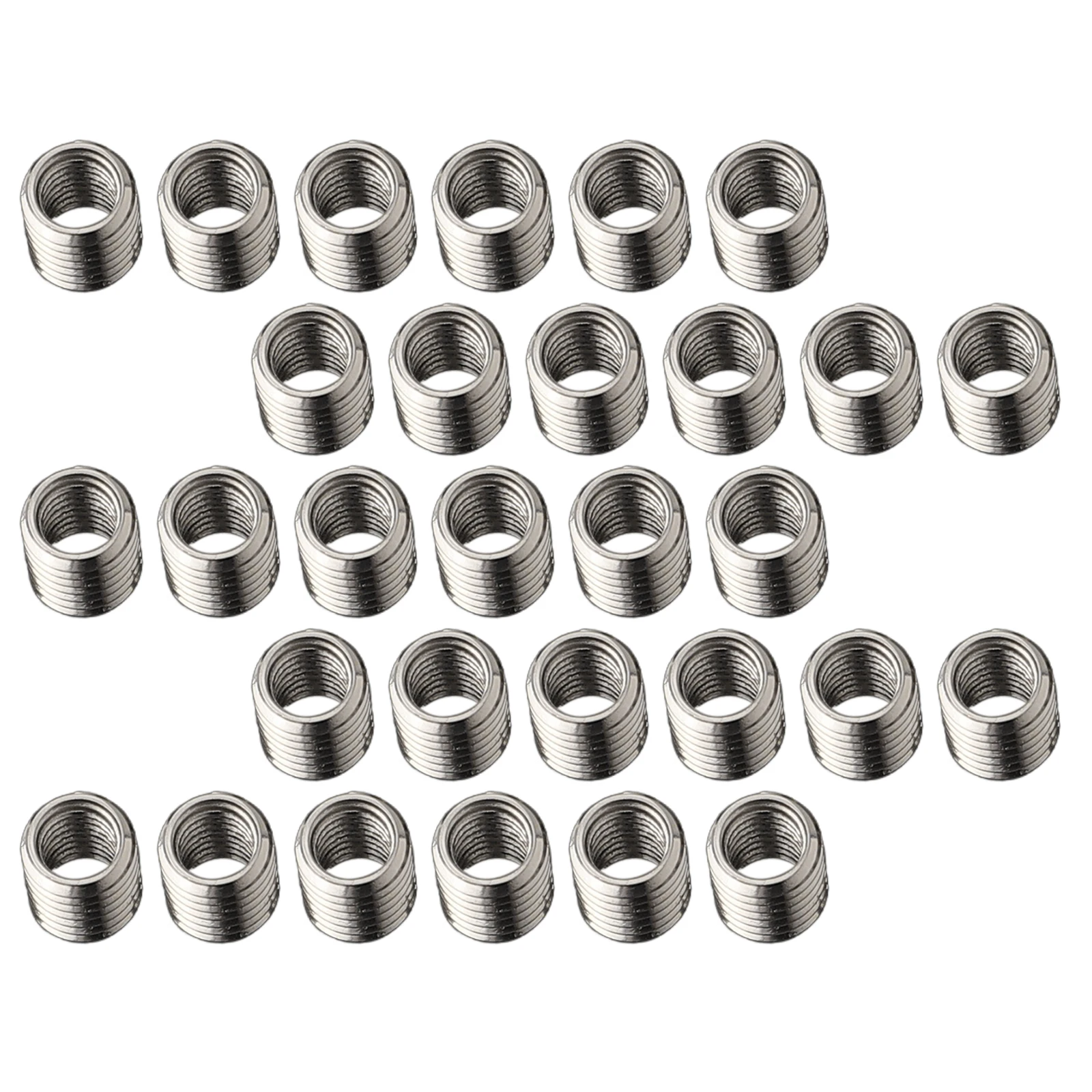 Inserts Thread Reducer Male Female Nut Metric 30pcs Hardware Inner M6*1.0 Stainless Steel Threaded Lightweight
Inserts Thread Reducer Male Female Nut Metric 30pcs Hardware Inner M6*1.0 Stainless Steel Threaded Lightweight