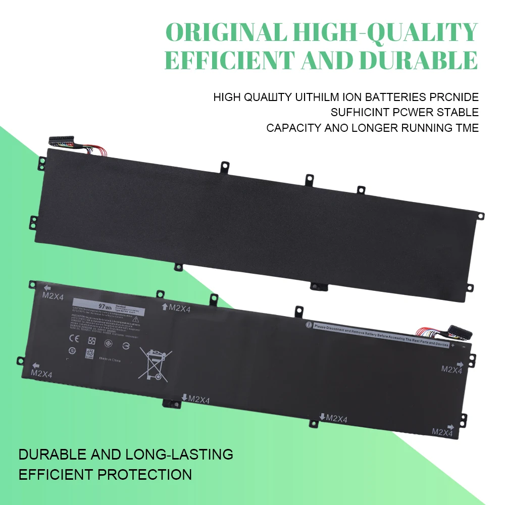 6GTPY Laptop Battery For DELL XPS 15 9570 9560 7590 For DELL Precision 5520 5530 Series Notebook H5H20 36 Months Free Warranty
6GTPY Laptop Battery For DELL XPS 15 9570 9560 7590 For DELL Precision 5520 5530 Series Notebook H5H20 36 Months Free Warranty