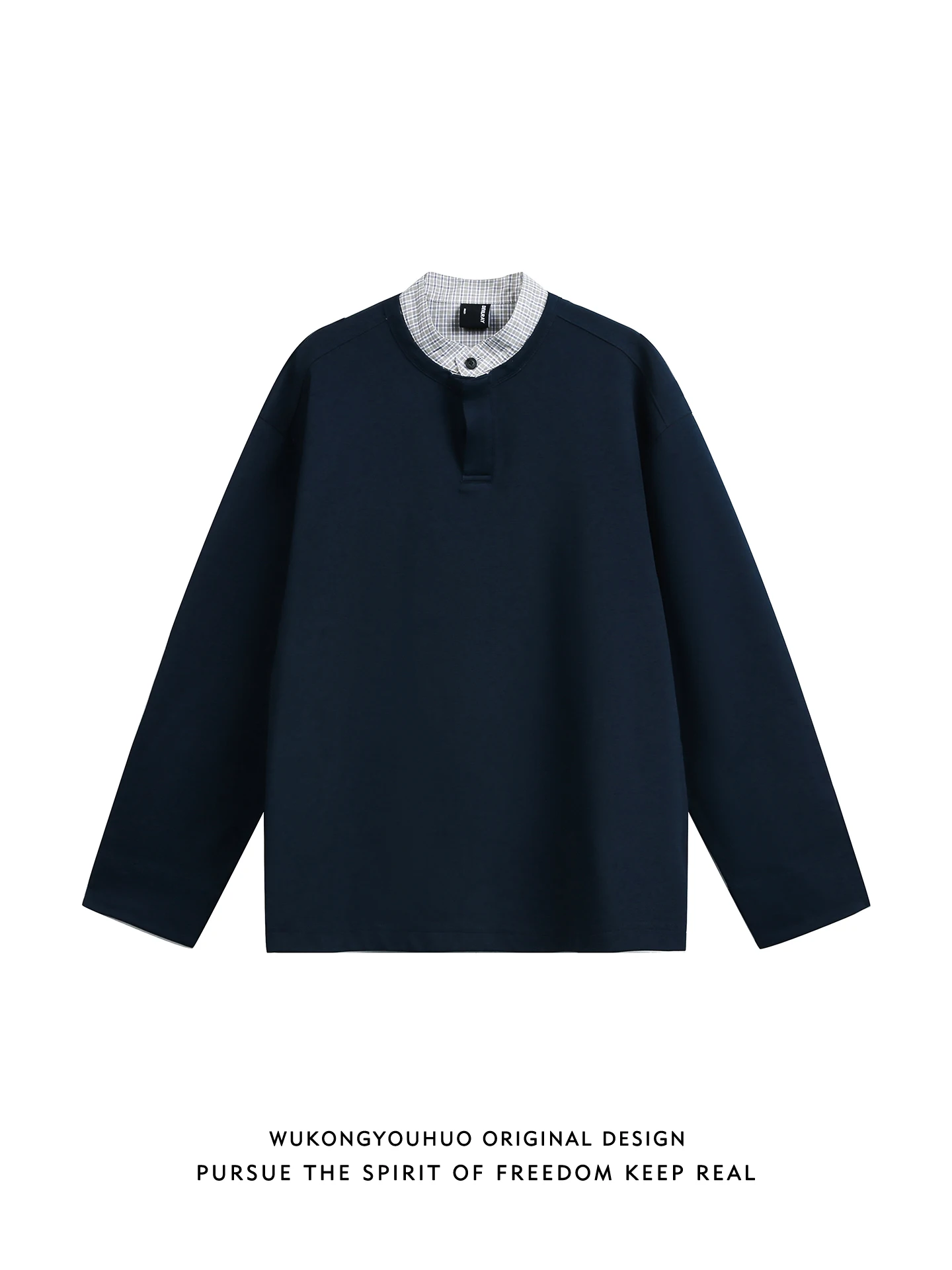 Весенняя винтажная клетчатая футболка в стиле пэчворк, свободная мужская футболка с длинными рукавами, модный брендовый повседневный универсальный топ для пар, молодежная одежда
Весенняя винтажная клетчатая футболка в стиле пэчворк, свободная мужская футболка с длинными рукавами, модный брендовый повседневный универсальный топ для пар, молодежная одежда