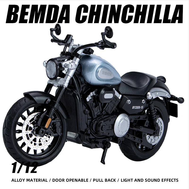 1:12 Bemda Chinchilla мотоцикл внедорожник литые модели автомобилей из сплава игрушки для детей имитация коллекция премиум мальчиков
1:12 Bemda Chinchilla мотоцикл внедорожник литые модели автомобилей из сплава игрушки для детей имитация коллекция премиум мальчиков