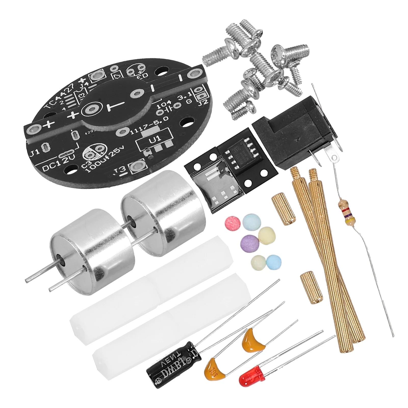 1Set Soldering Practice Kit DIY Electronic Kit Disassembled Soldering Project Stable Standing Board for Beginners Students
1Set Soldering Practice Kit DIY Electronic Kit Disassembled Soldering Project Stable Standing Board for Beginners Students