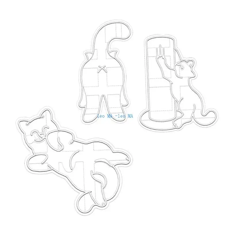 E15B 3Pcs Cartoon Biscuit Mold Cookie Stamps Set Fondant Biscuit Pastry Cookie Cutters for DIY Pastry Cake Baking
E15B 3Pcs Cartoon Biscuit Mold Cookie Stamps Set Fondant Biscuit Pastry Cookie Cutters for DIY Pastry Cake Baking