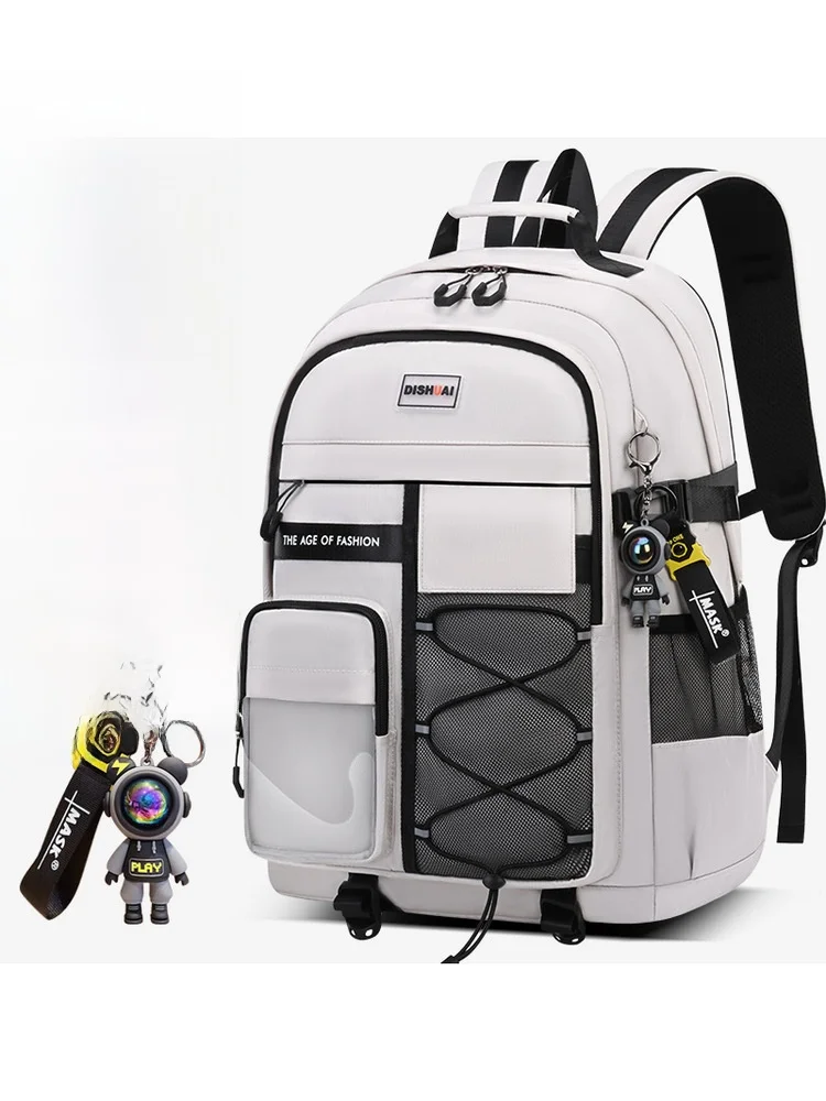 Большая школьная сумка Capaci для учащихся начальной и средней школы, сумка для мальчиков и девочек, защита от экскавации, легкая защита от плеча
Большая школьная сумка Capaci для учащихся начальной и средней школы, сумка для мальчиков и девочек, защита от экскавации, легкая защита от плеча