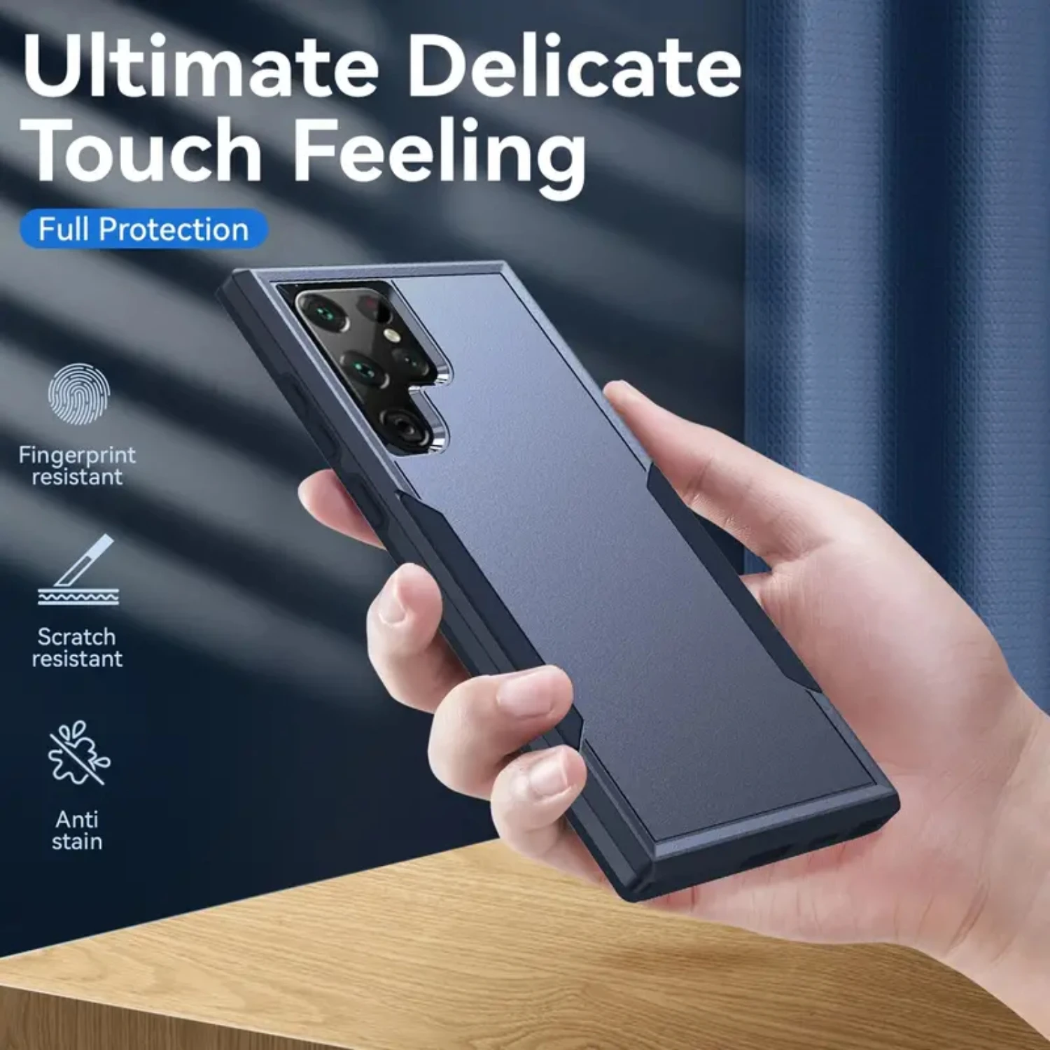 Blue Heavy Duty Tough Durable Military Grade 2-Layer Rugged Shockproof Dust Proof Drop Protection Galaxy S22 Ultra Protective Ca
Blue Heavy Duty Tough Durable Military Grade 2-Layer Rugged Shockproof Dust Proof Drop Protection Galaxy S22 Ultra Protective Ca