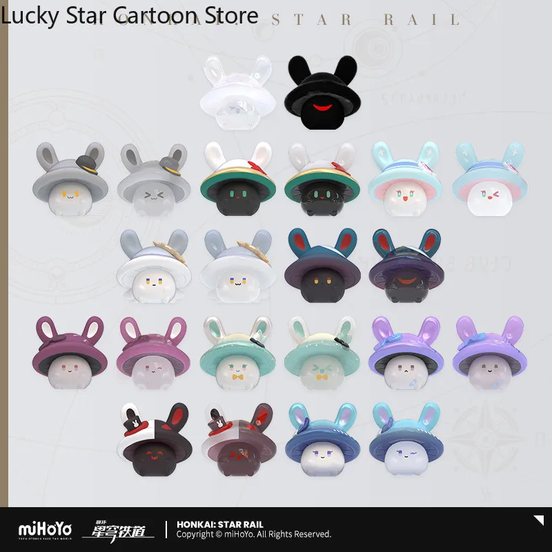 Game Official MiHoYo Honkai: Star Rail Rabbit Mushroom and Mushroom Rabbit Series Cosplay Mini Blind Box Fashion Gift Halloween
Game Official MiHoYo Honkai: Star Rail Rabbit Mushroom and Mushroom Rabbit Series Cosplay Mini Blind Box Fashion Gift Halloween