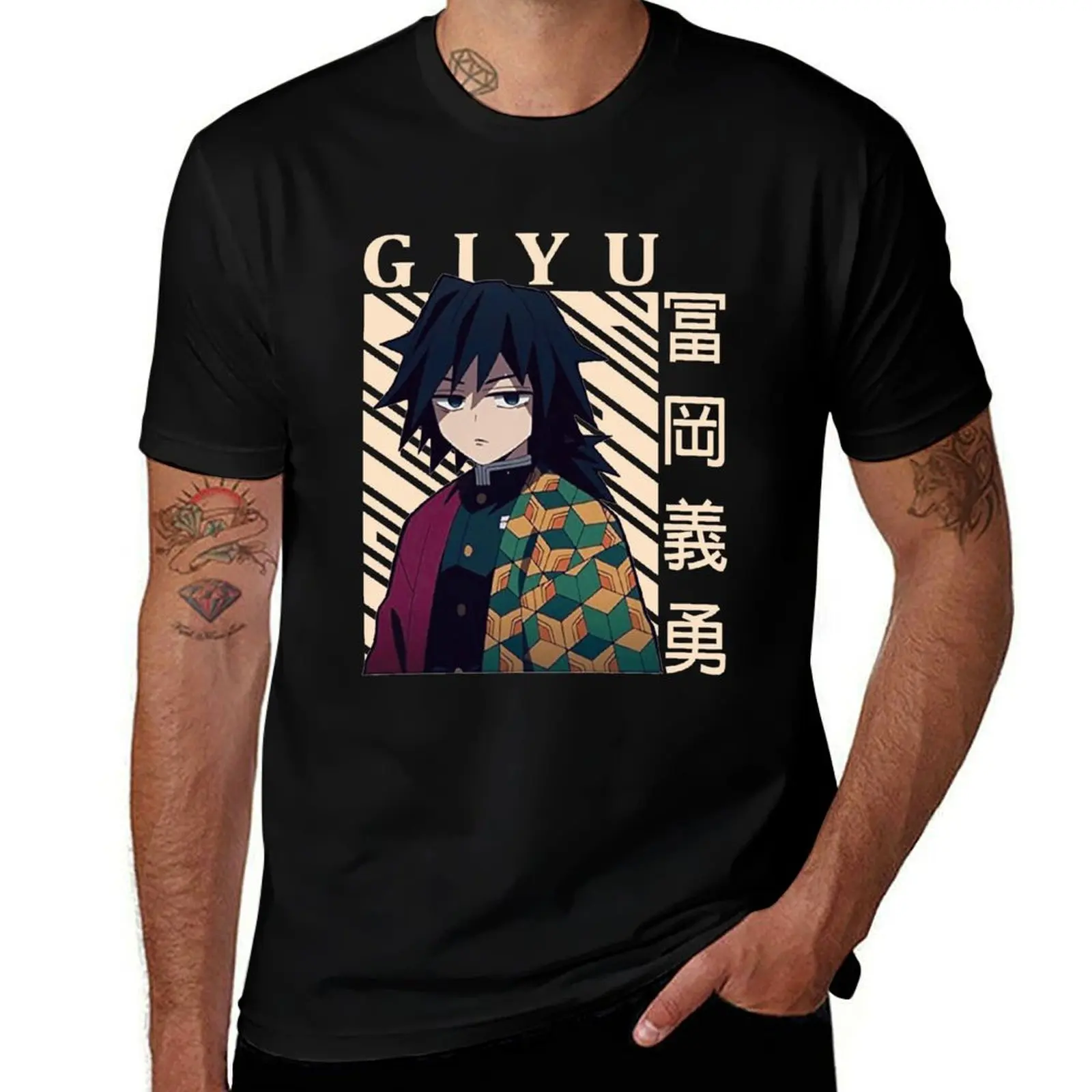 Demon Slayer - Giyu Tomioka T-Shirt printed t shirts for man t shirts for man pack white
Demon Slayer - Giyu Tomioka T-Shirt printed t shirts for man t shirts for man pack white