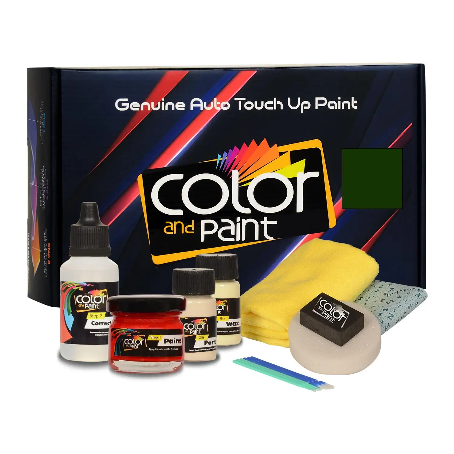 Color and Paint compatible with Volkswagen Automotive Touch Up Paint - LIANEN GREEN - LH6A - Basic Care
Color and Paint compatible with Volkswagen Automotive Touch Up Paint - LIANEN GREEN - LH6A - Basic Care