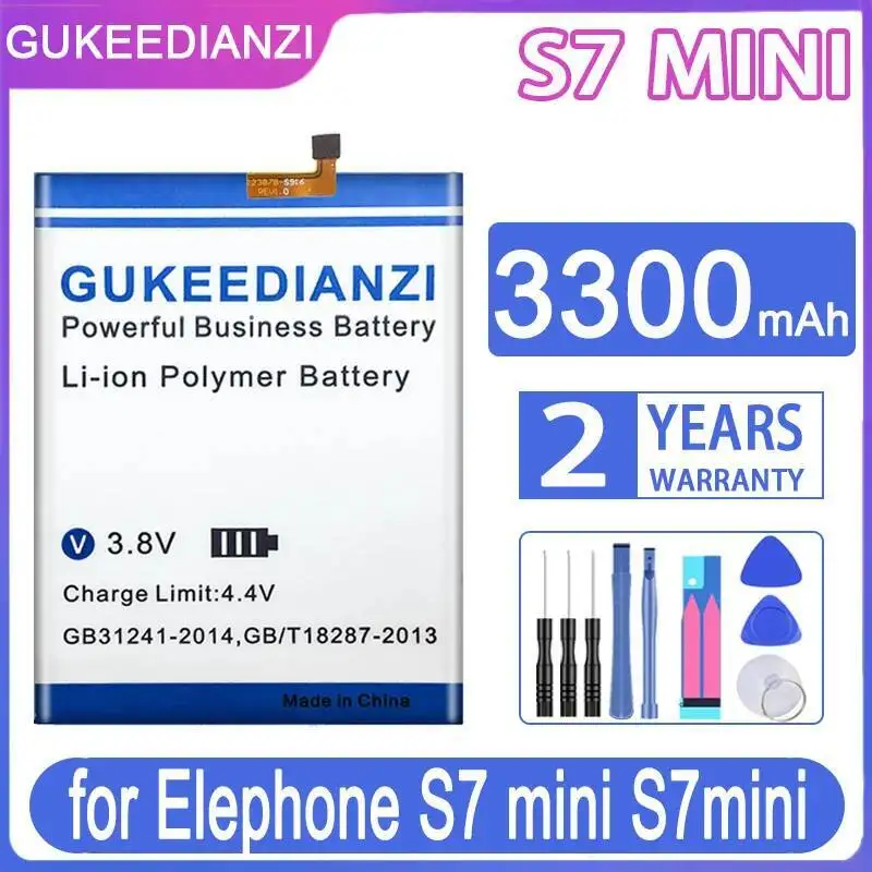 Аккумулятор мобильного телефона для Elephone S7 Mini High Performance 3300 мАч 
Аккумулятор мобильного телефона для Elephone S7 Mini High Performance 3300 мАч