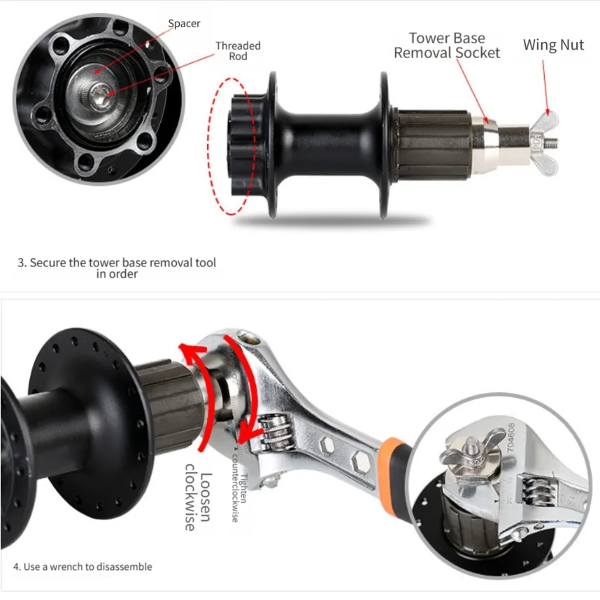Robust Wheel Center Disassembly Tool Built with Chromium Alloy Steel and Nickel Plated for Long Term Bicycle Service Use
Robust Wheel Center Disassembly Tool Built with Chromium Alloy Steel and Nickel Plated for Long Term Bicycle Service Use