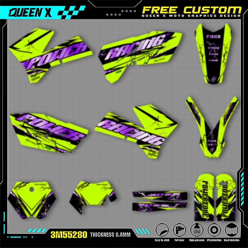QUEEN X MOTO мотоциклетные графические наклейки MX для KTM SX SXF 2005 2006 2007 EXC XCW 2005 2006 2007, аксессуары для мотокросса 010
QUEEN X MOTO мотоциклетные графические наклейки MX для KTM SX SXF 2005 2006 2007 EXC XCW 2005 2006 2007, аксессуары для мотокросса 010