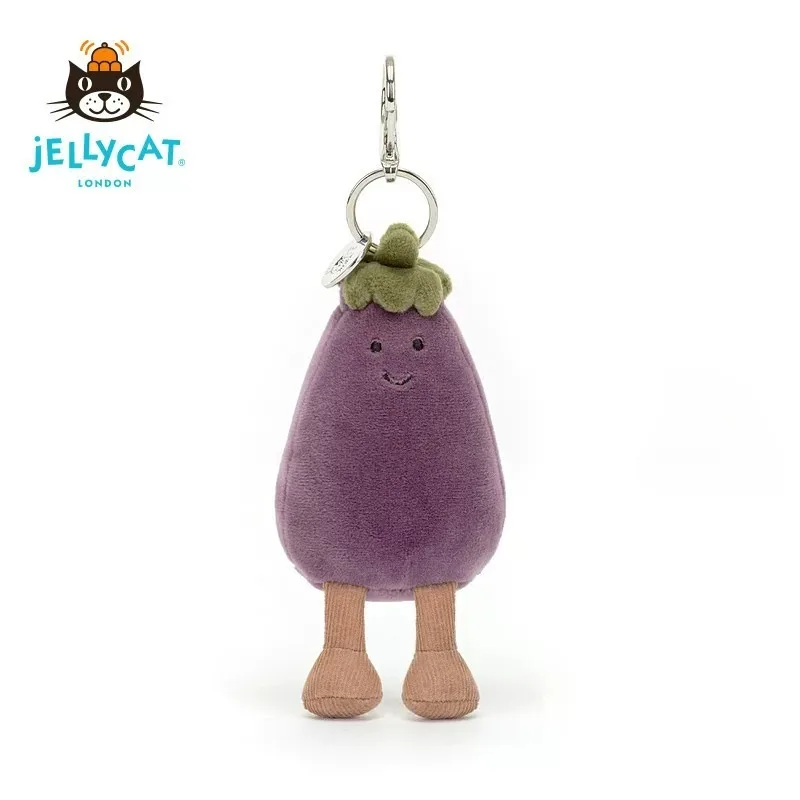 Мягкая игрушка-брелок Kawaii Jellycat Amuseable Aubergine (баклажан) фиолетового цвета, плюшевый брелок для ключей, подарок для пары, подарок на день рождения
Мягкая игрушка-брелок Kawaii Jellycat Amuseable Aubergine (баклажан) фиолетового цвета, плюшевый брелок для ключей, подарок для пары, подарок на день рождения