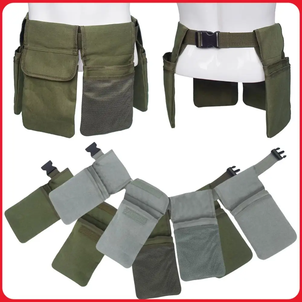 Canvas Gardening Belt with 4 Pockets Waist Tool Bag Removable Handy Organizer for Women & Men for Electrician Tool Plumbing Tool
Canvas Gardening Belt with 4 Pockets Waist Tool Bag Removable Handy Organizer for Women & Men for Electrician Tool Plumbing Tool