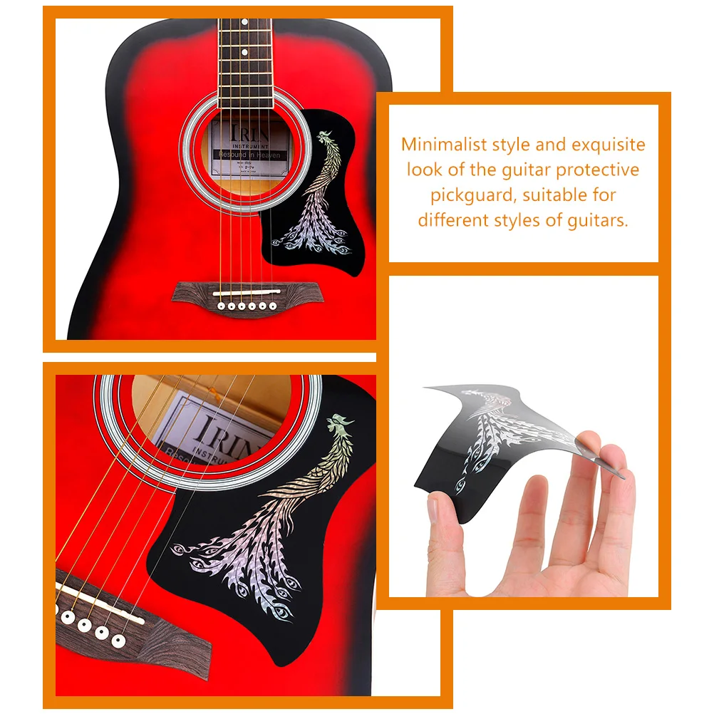 Guitar Pickguard Protective Board Acoustic Folk Pickguards Plate Protector Cover for
Guitar Pickguard Protective Board Acoustic Folk Pickguards Plate Protector Cover for